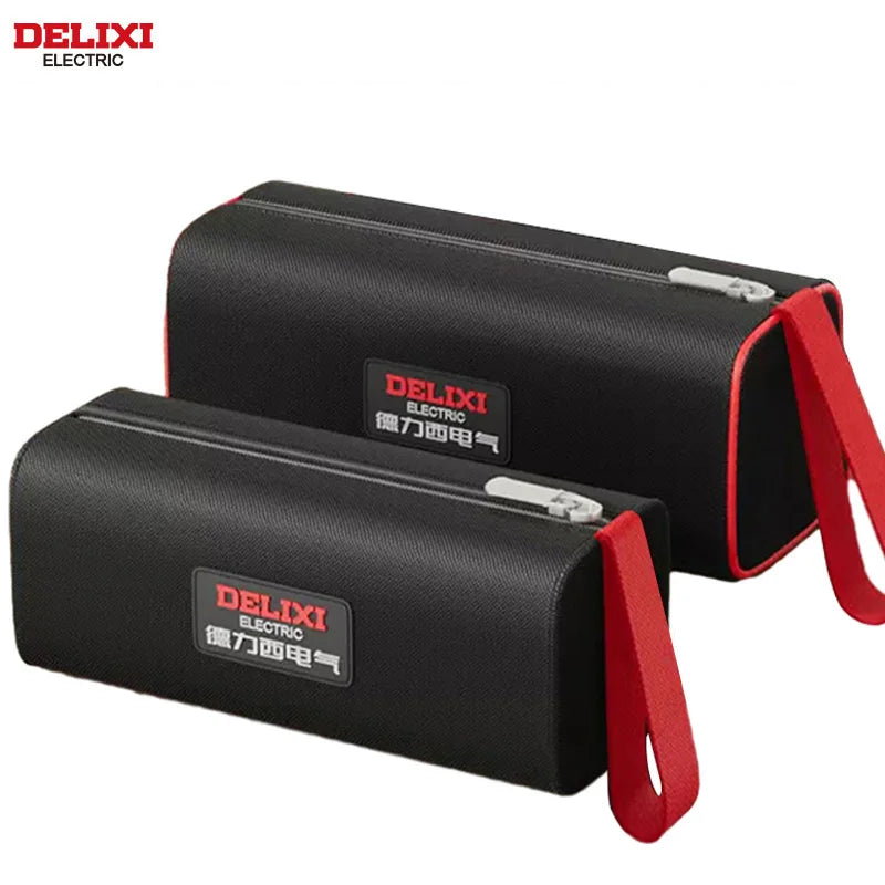DELIXI ELECTRIC Tool Bag Oxford Cloth Portable Storage Bag,
