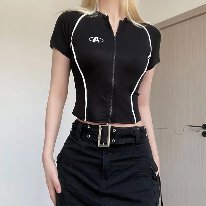 Y2K Korean Vintage Streetwear Casual Acubi Harajuku Egirl T-Shirts