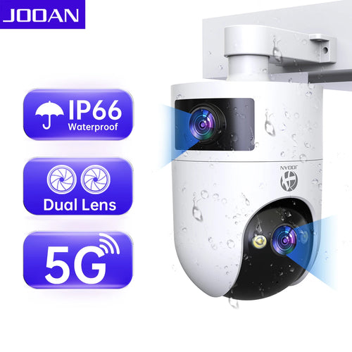 Jooan WiFi Surveillance Camera Dual Lens 4K 8MP HD Outdoor IP Camera
