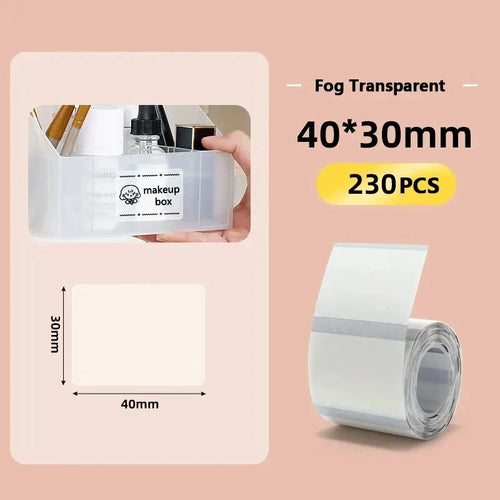 Niimbot Mini Printer Thermal Wire White/ Cable/Color/Round Sticker