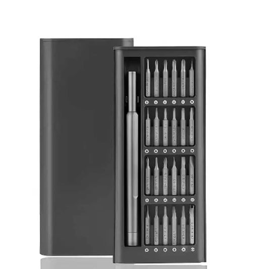 Magnetic Precision Screwdriver Set, 25 In 1 With 24 Piece Mini Pocket