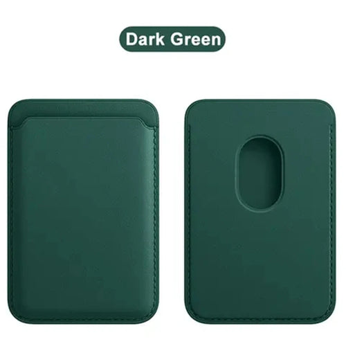 Leather Wallet Case For iPhone 15 Pro Max Magsafe Wallet Leather