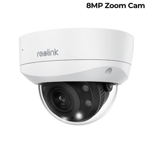 Reolink 5MP 8MP 12MP IK10 Vandalproof PoE Security Camera 2.8mm Lens