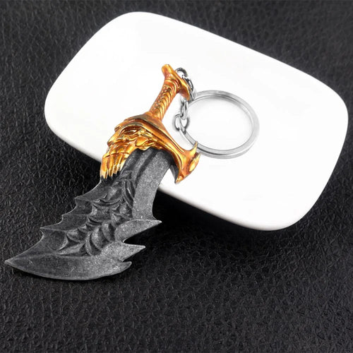 Game God of War Ragnarok Keychain Kratos The World Serpent Jormungandr