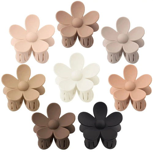 Large Flower Claw Clips For Women Fashion Hair Claw Hair Clamps Girls