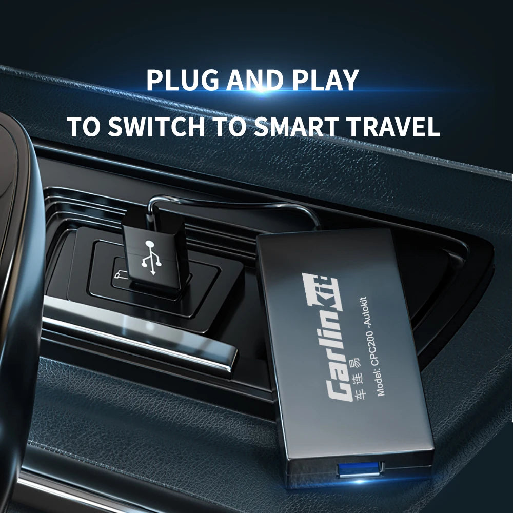 Carlinkit Wireless CarPlay & Android Auto Dongle for Android Car