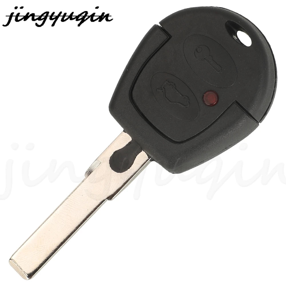 jingyuqin 2Buttons Remote Keyless Entry Car Key 433Mhz ID48 Chip For