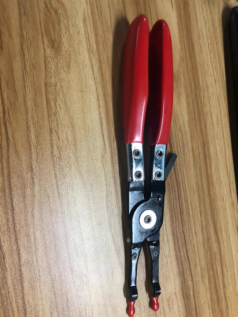 Soldering Plier Wire Welding Clamp PickUp Aid Tool for Automobile