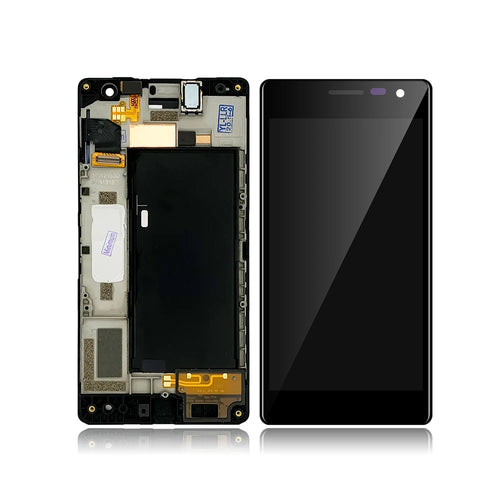 Original 4.7'' LCD Touch Screen For NOKIA Lumia 730 Display With Frame