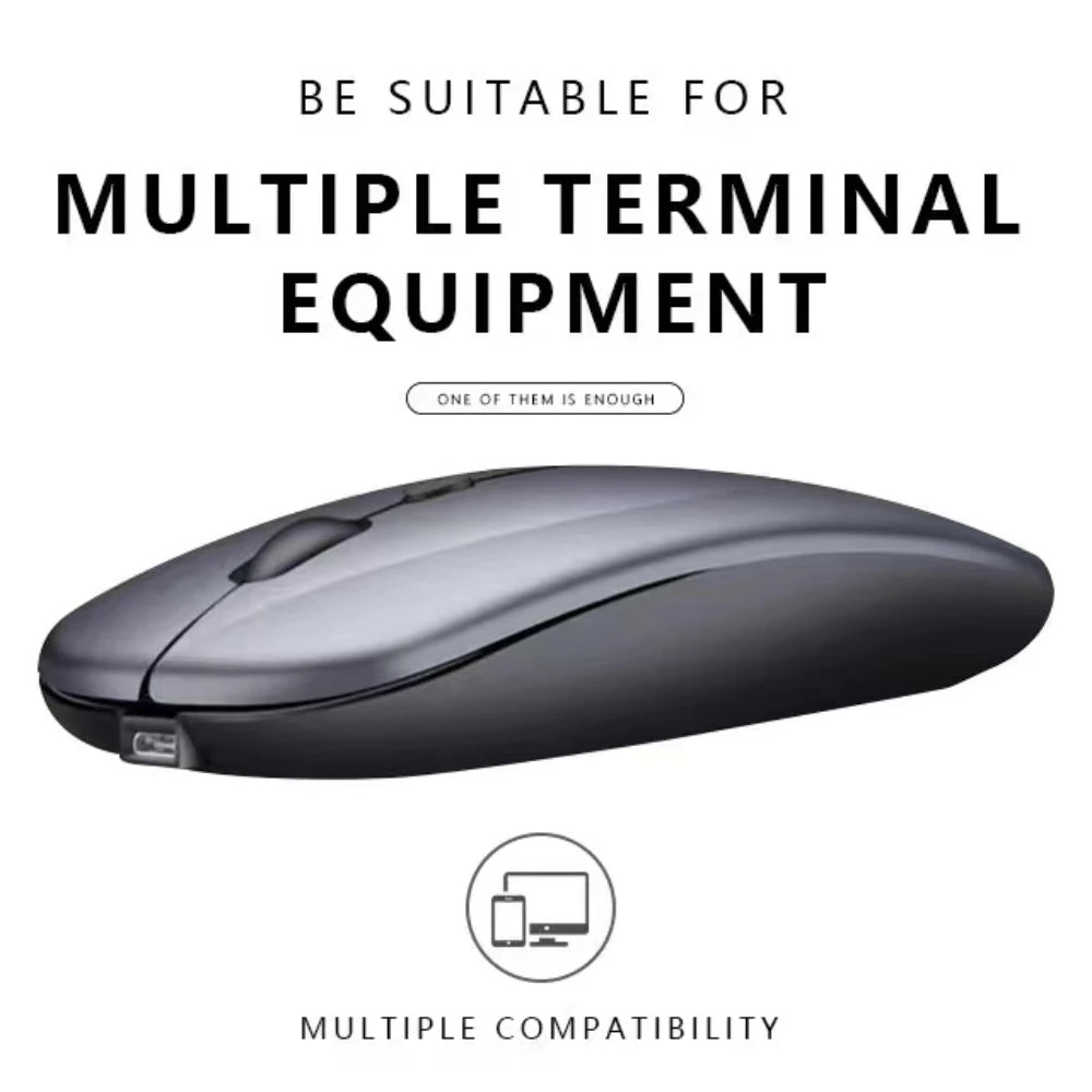 New Gaming Mouse Wireless Bluetooth Dual Mode Silent Rechargeable SB