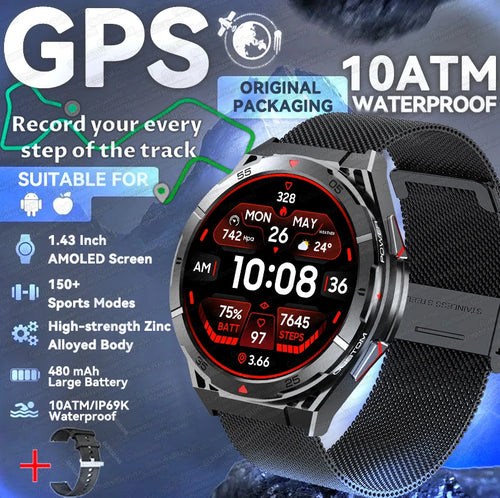 2025 New for HUAWEI Original Premium GPS SmartWatch Ultra HD AMOLED