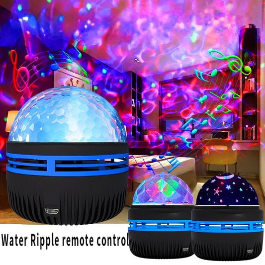 Water Ripple remote control magic ball projection lamp creative table