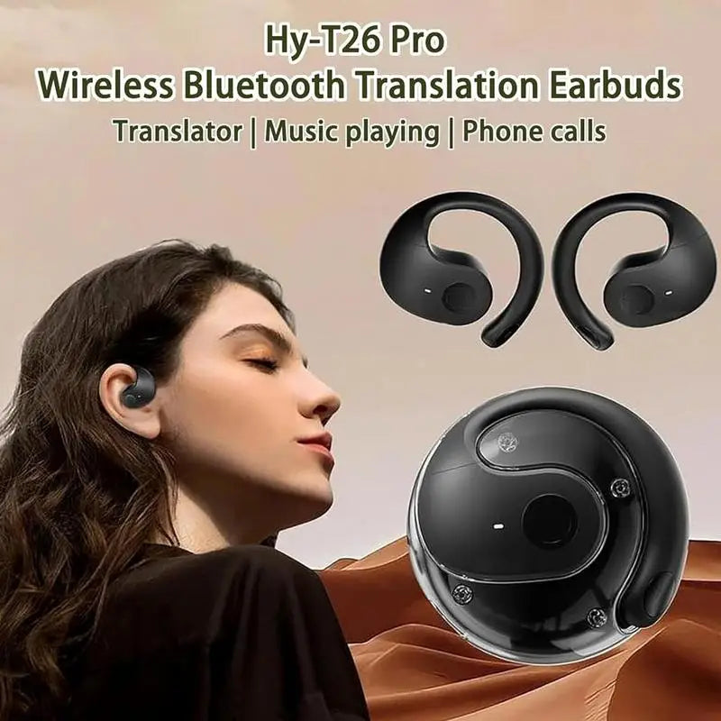 Hy-T26 Pro Real Time Translate Earphones Artificial Intelligence