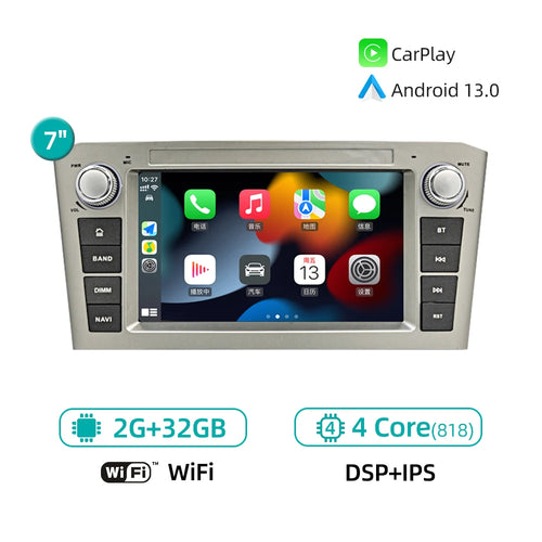 Car Multimedia Player CarPlay Android 13 Navigation GPS Navigation 4G