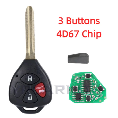 GQ4-29T Entry Remote Fob Car Key 315Mhz For Toyota Corolla Venza 2010