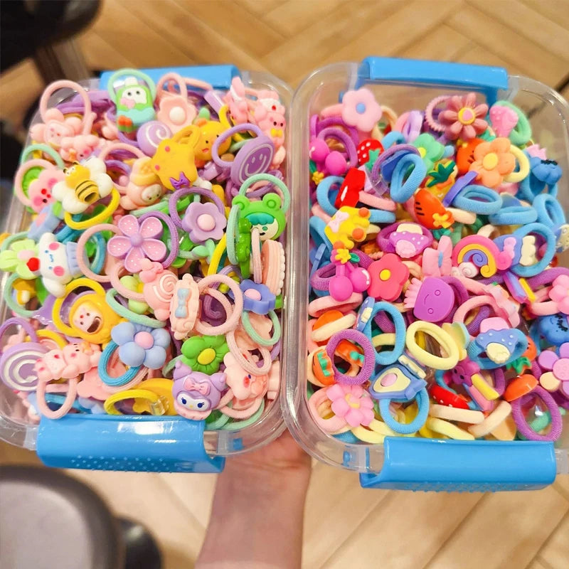 Children's rubber band Girl's rubber band High elastic durable hair