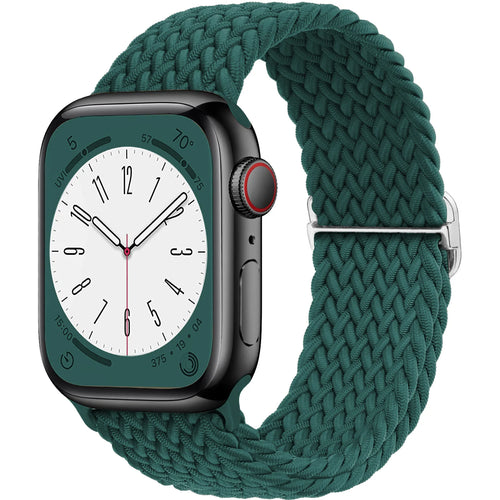 Braided Solo Loop For Apple watch band 45mm 44mm 40mm 49mm 38 41mm