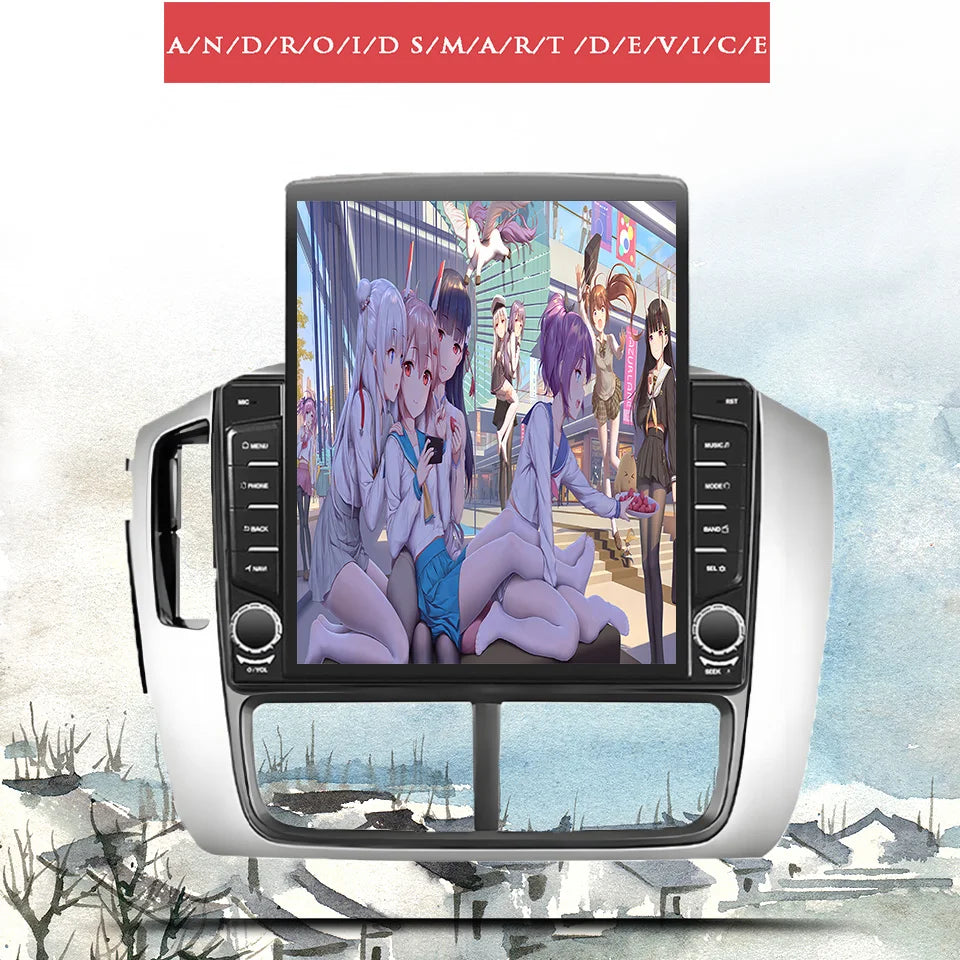 8Core 8G+128G Carplay Auto Car Radio Audio Stereo Tape Recorder HU