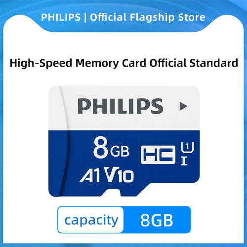 PHILIPS Memory Card 512GB 256GB 128GB 64GB 32GB U3 V30 4K Full HD
