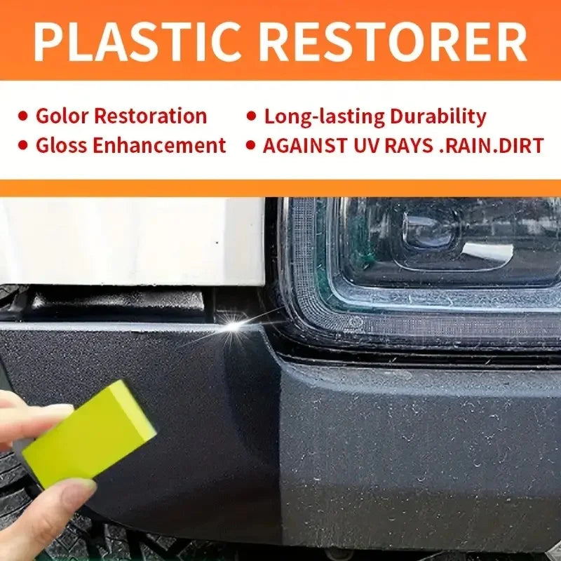 QIFENGHE Crystal Clear Car Plastic Restorer - Auto Interior & Panel
