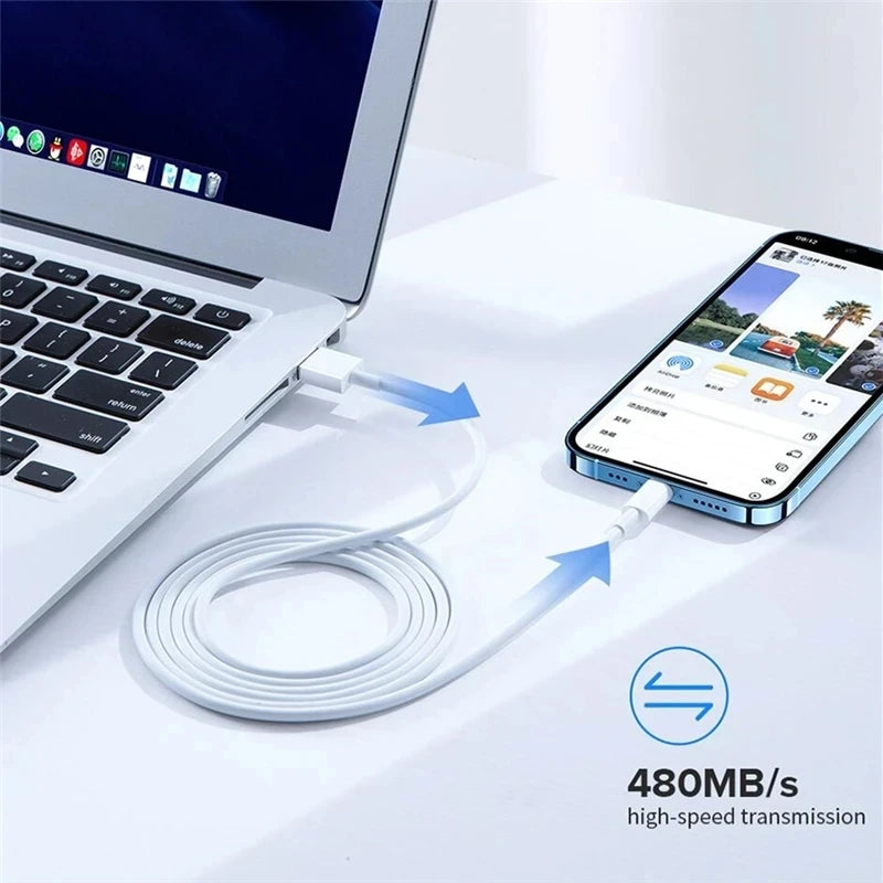 Original 30W USB Cable For Apple iPhone 14 13 12 11 Pro Max 7 8 Plus