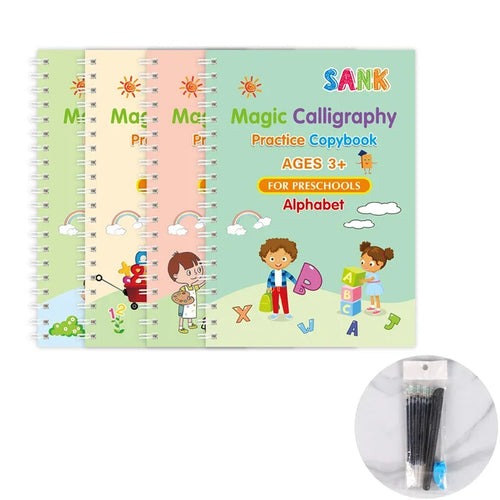 Reusable Copybook Drawing Toys for Children Montessori Pen Control