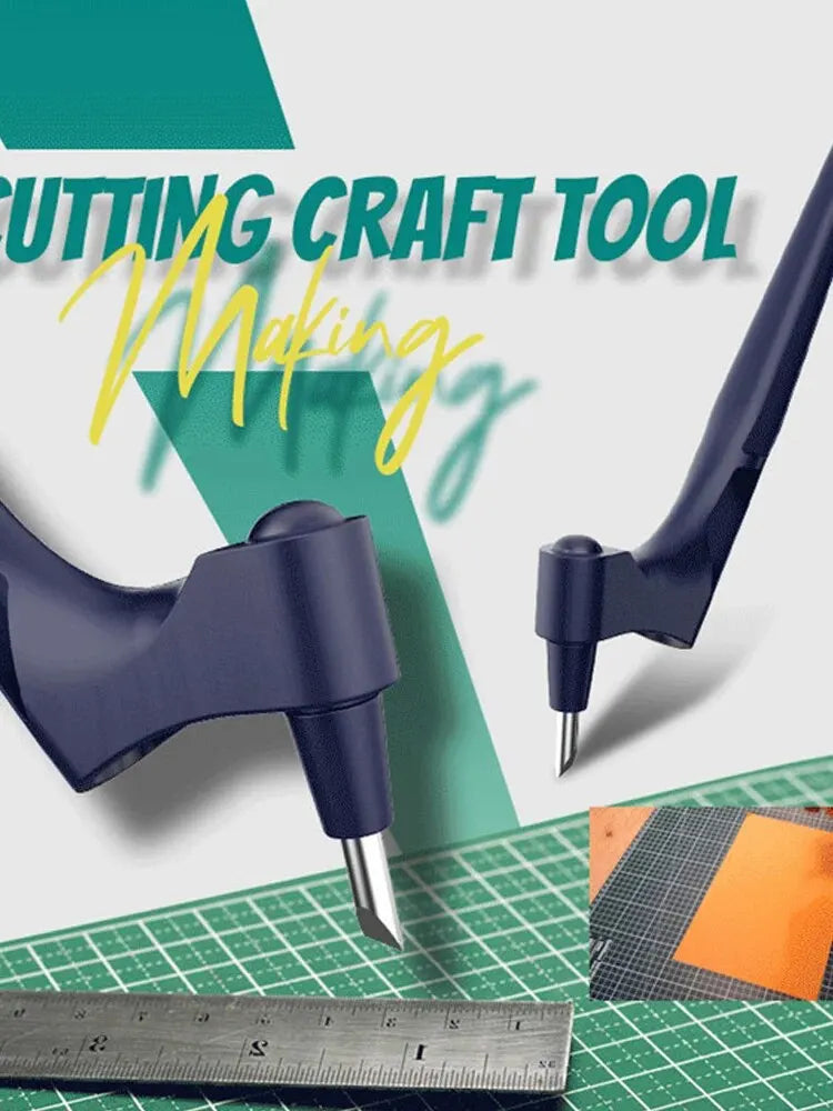 1PC Craft Cutting Tools For Paper Crafts With Triangle Ruler 360