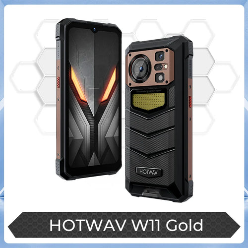 HOTWAV W11 Rugged Phone 280LM Flashlight 6.6'' FHD+ 20800mAh Battery