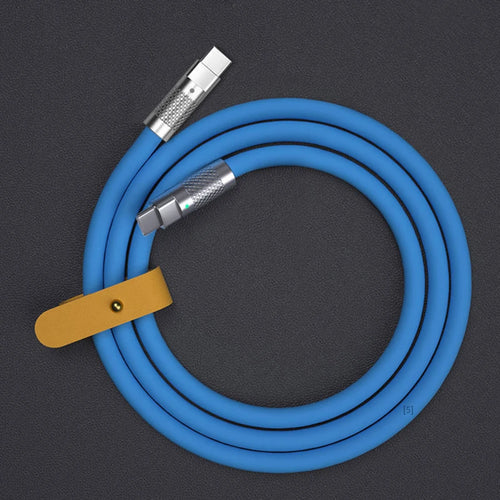 120w 6a Super Fast Charge PD Type C Liquid Silicone Cable Quick Charge