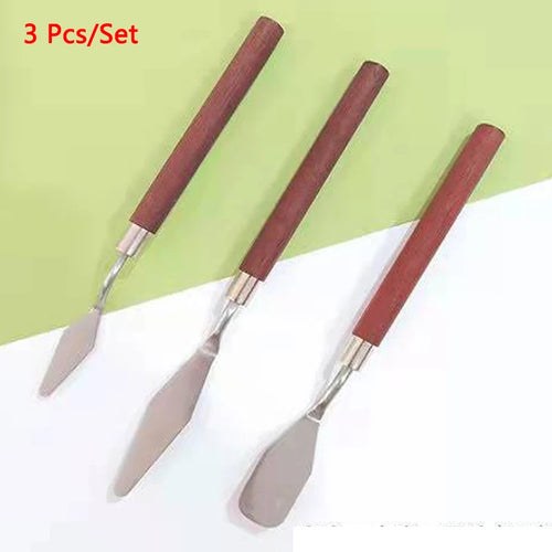1/3/5/7Pcs/Set Stainless Steel Oil Painting Knife Artist Spatula Art