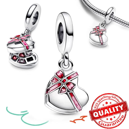 New Arrival 925 Sterling Silver Love You Mom Entwined Infinite Hearts