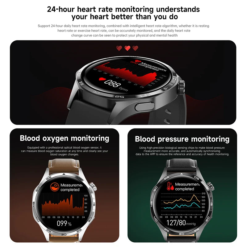 For Huawei GT5 PRO Smart Watch Men Watch 4 Pro upgraded version AMOLED