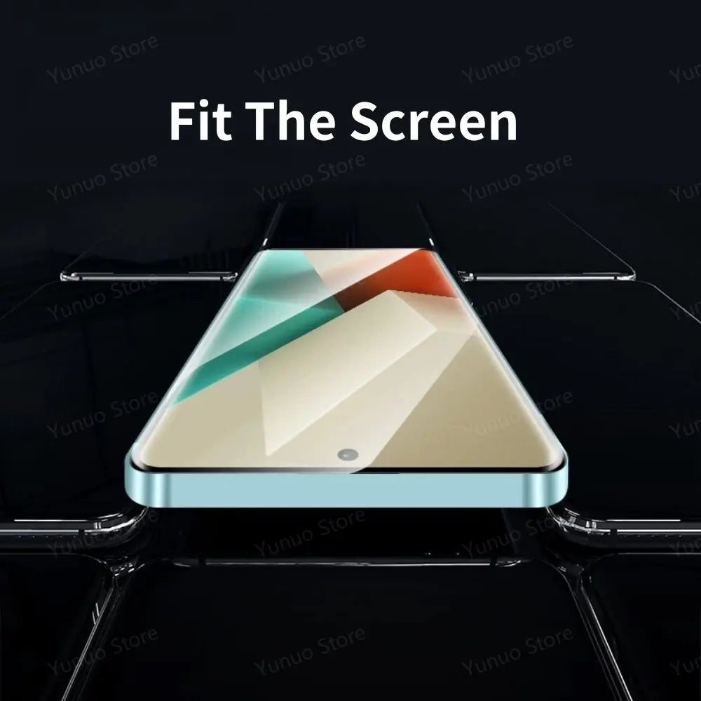 5PCS Tempered Glass For Redmi Note 13 Pro 12 11 Pro 11S Note 8 9 10
