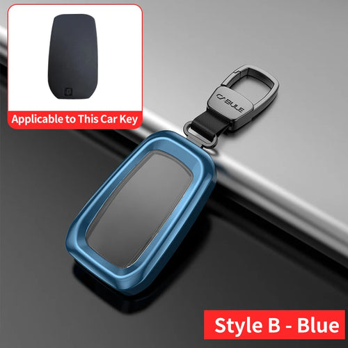 Fully Enclosed Protection Metal Key Shell For Toyota Land Cruiser  300