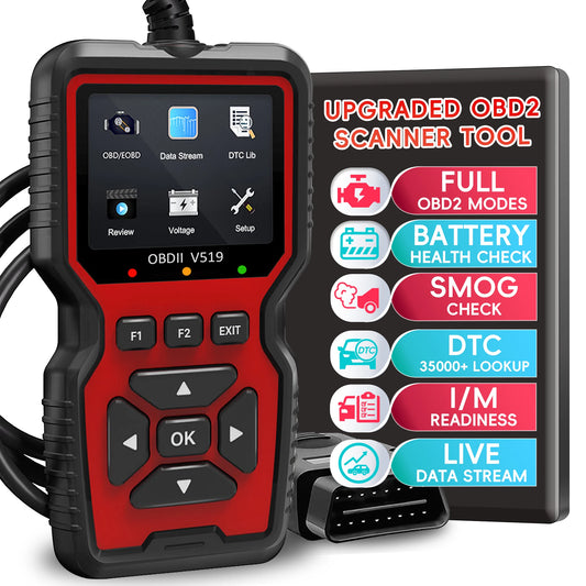 Enhanced OBD2 Scanner Vehicle Code Reader Check Engine Light Fault