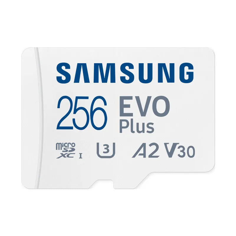 Samsung 512GB 256GB 128GB A2 V30 Memory Card EVO Plus Micro SD Card