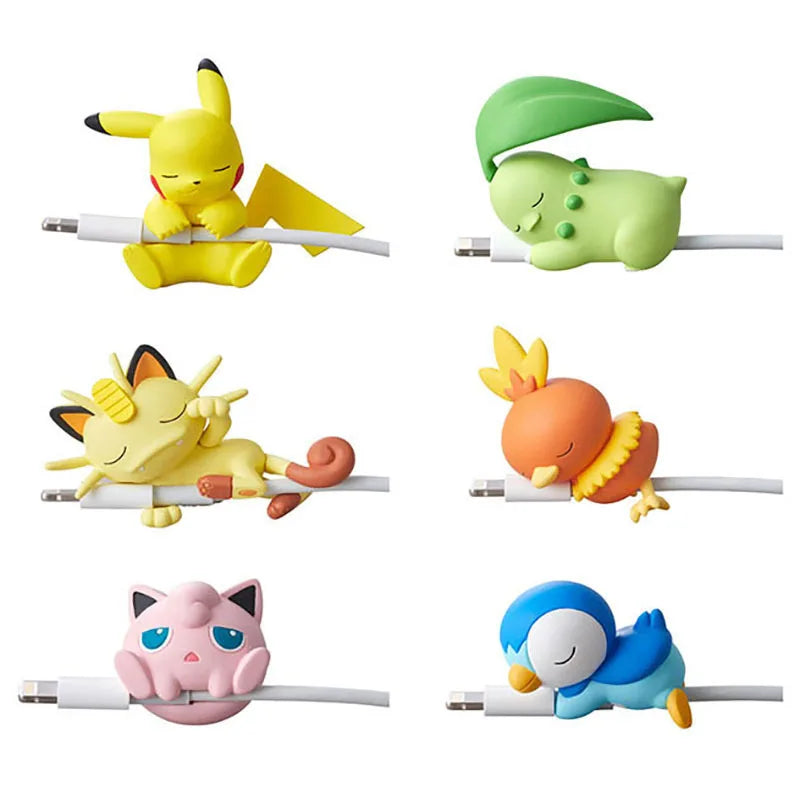 Pokemon Pikachu Data Cable Protective Sleeve Fashion Cartoons Figure