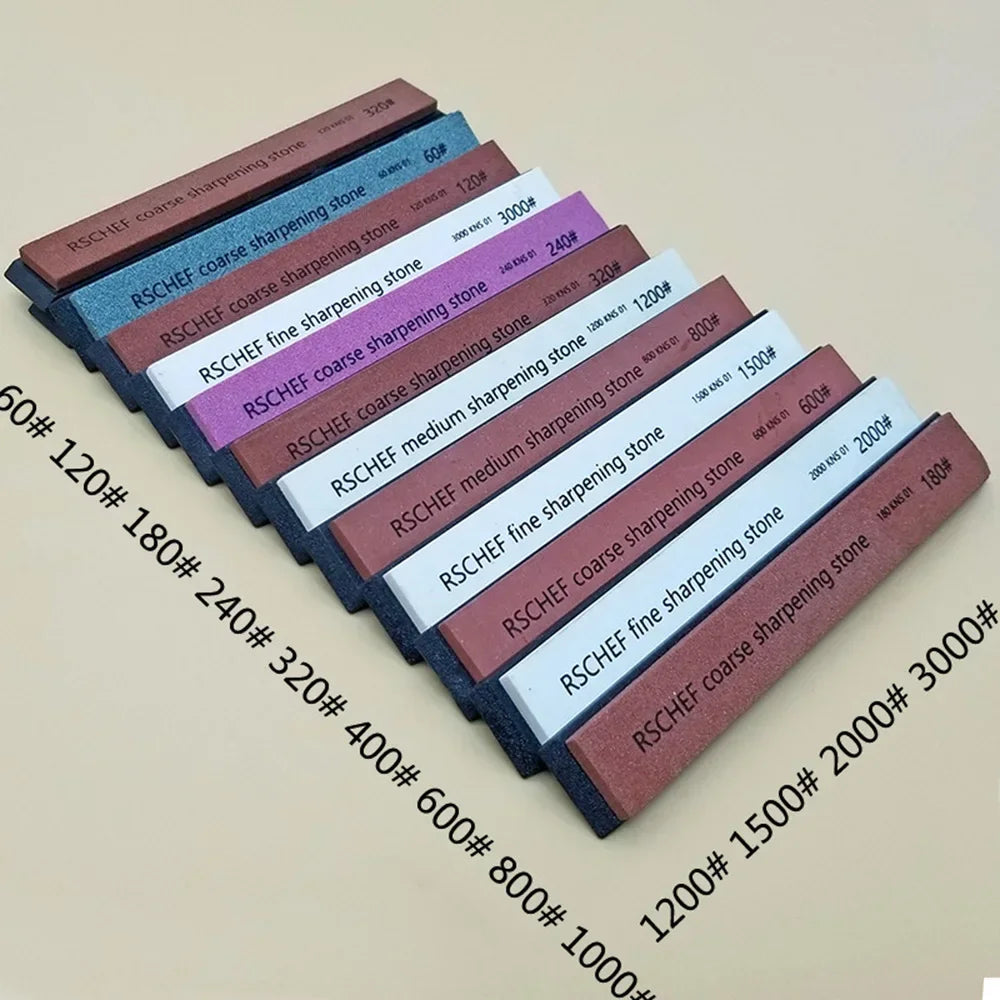 STONEGO Small Strips of Oil Stone High Mesh Pricing Knife Sharpener