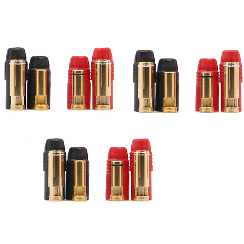 Amass AS150 Male Female Anti Spark Connector 7mm Gold Plated Banana