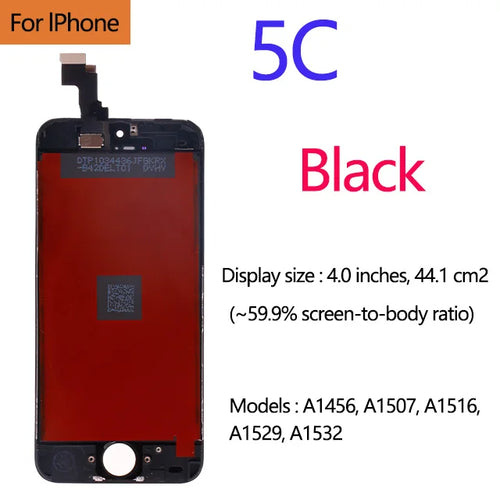 AAA+++ Quality For iPhone 5 5s 5c 6 7 LCD Display Touch Screen For 6s