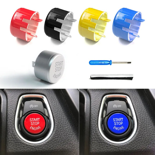 Engine START STOP Button Cover Key Decor For BMW 1 3 5 7 Series F20