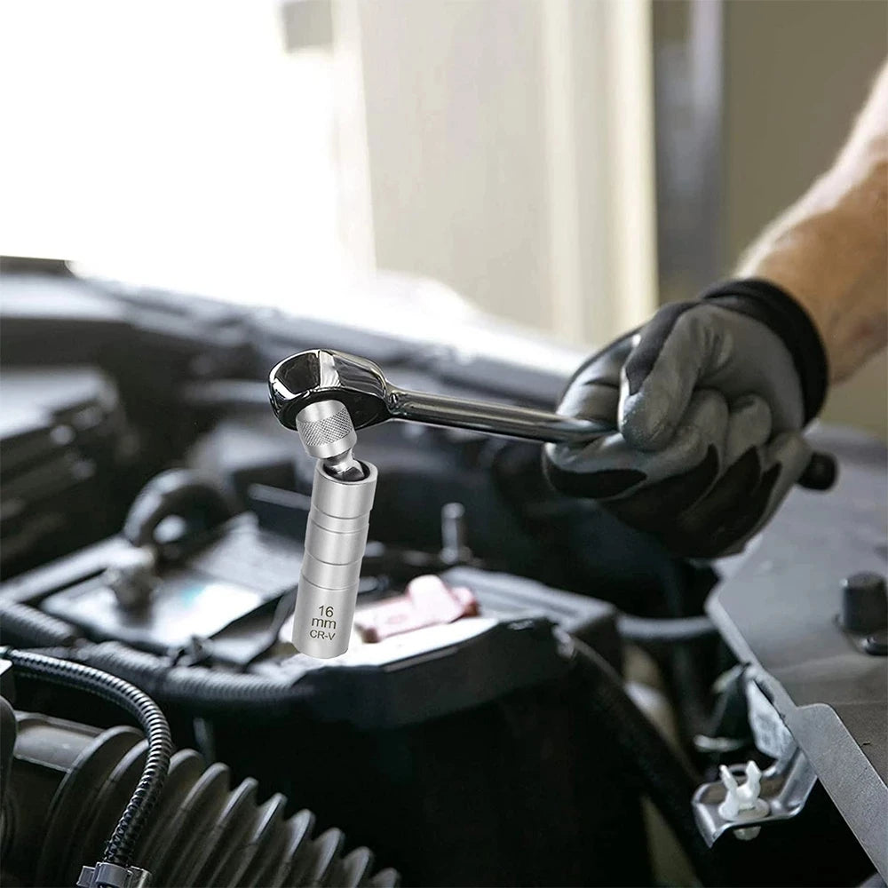 Socket Wrench Magnetic 12 Angle Repairing Removal Tool Thin Wall 3/8"