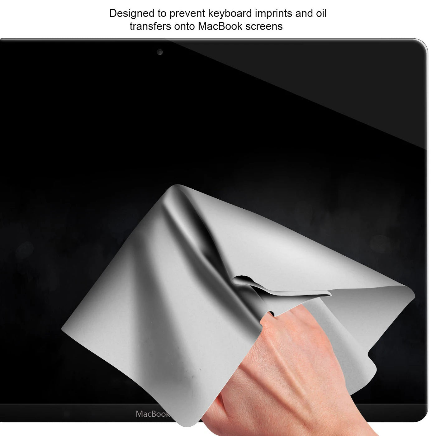 Screen Keyboard Protection Microfiber Liner Cleaning Cloth For MacBook