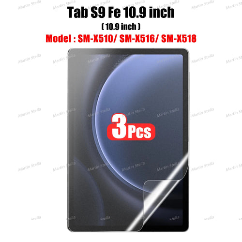 3Pcs Paper Feel Like Screen Protector for Samsung Galaxy Tab S7 S8 S9