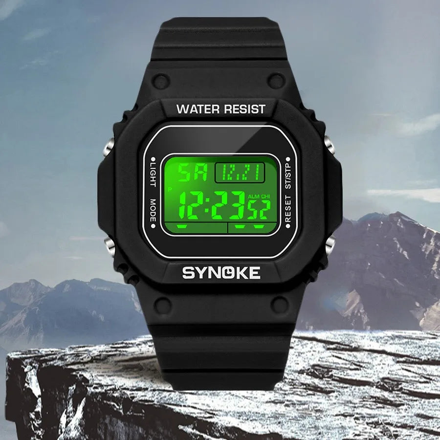 Military Digital Watches Men Sports Luminous Chronograph Waterproof