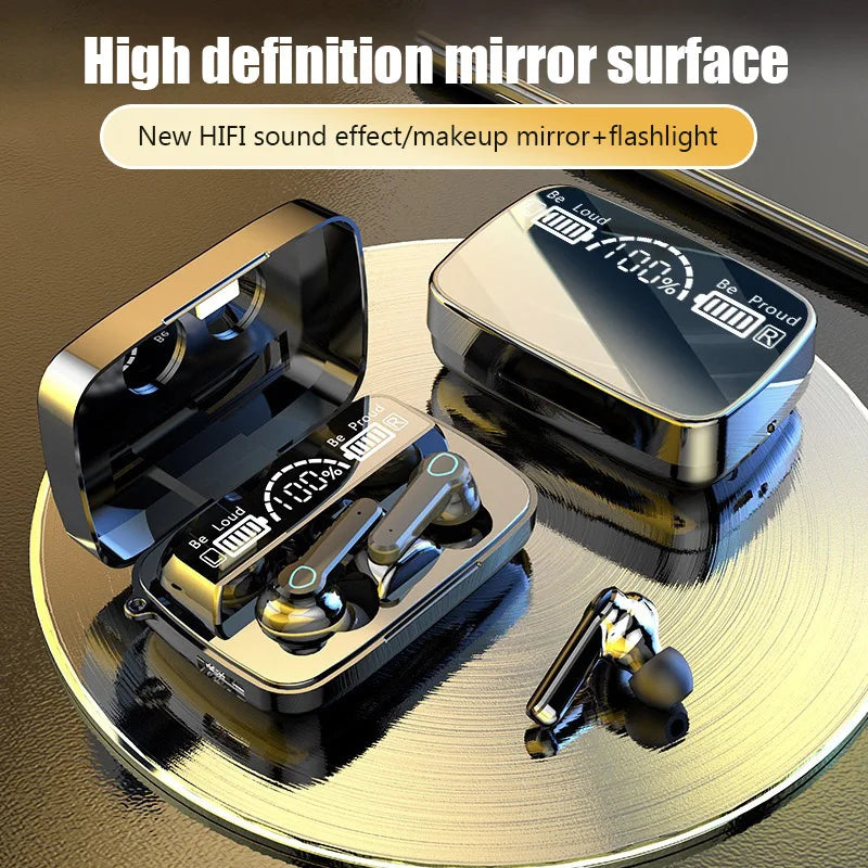 M19 Bluetooth Headset Wireless Tws Gaming Support Noise-cancelling