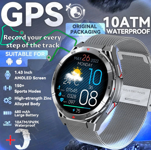 2025 New for HUAWEI Original Premium GPS SmartWatch Ultra HD AMOLED