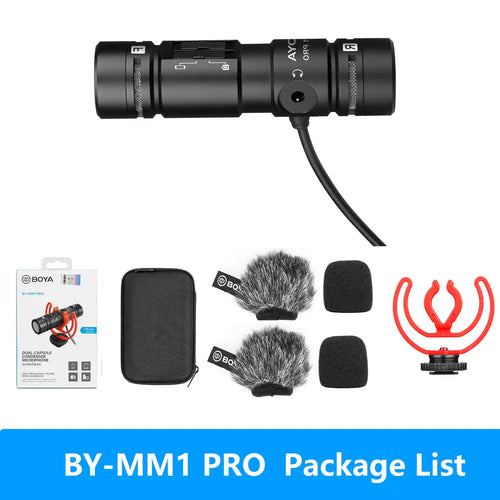 BOYA BY-MM1 Professional Cardioid Shotgun Microphone for iPhone
