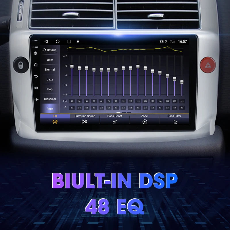 2 Din Android 12 Car Radio For Citroen C4 C-Triomphe Quatre 2004-2014