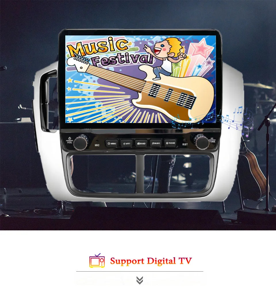 Android 14 8G Ram Car Radio Video DVD Player Navigation GPS For Honda